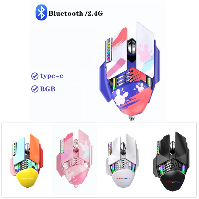 2-4ghz-bluetooth-dual-mode-mouse-bluetooth-3-0-bluetooth-5-0-mouse-rechargeable-rgb-gaming-mouse-macro-definition-programming-game-mouse-metal-base-mechanical-mouse