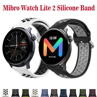 สายนาฬิกาข้อมือซิลิโคน แบบเปลี่ยน สําหรับ Mibro Watch Lite 2 xiaomi Mibro Watch Lite 2 Sport band