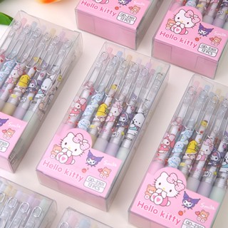 ปากกาเจล 0.5 มม. ลายการ์ตูนแมว Melody KT สีดํา แบบสร้างสรรค์ สําหรับนักเรียน สํานักงาน