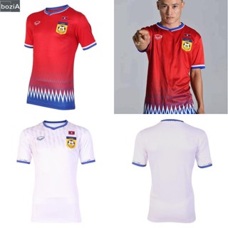 Bozi NWT 2020-22 ของแท้ เสื้อฟุตบอลทีมชาติลาว เกรดนักเตะ Genuine LAOS FOOTBALL NATION TEAM JERSEY SHIRT HOME PLAYER Version