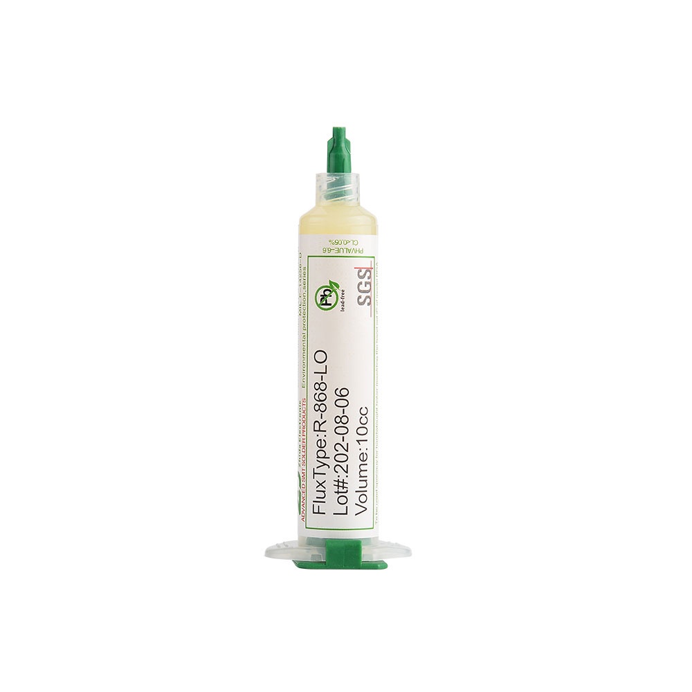 JCD R-868LO ฟลักซ์บัดกรีชนิดเหลว Soldering Past หลอด 10 ซีซี ควันน้อย ...