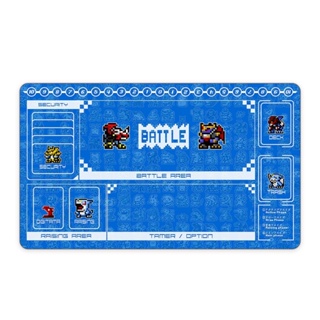 แผ่นรองเมาส์เล่นเกมดิจิทัล V2 Sprites TCG Playmat Card Game Playmat Vital Bracelet VPET Digivice Digital Monster Tamers Adventure