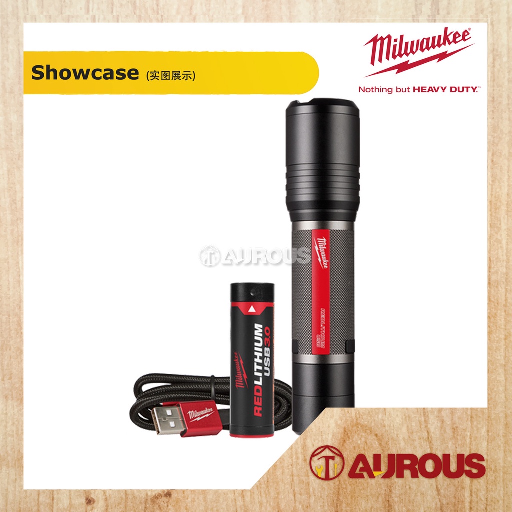 milwaukee-l4-b3-โฟกัสสไลด์-แบบชาร์จ-usb-l4-fl2000-301