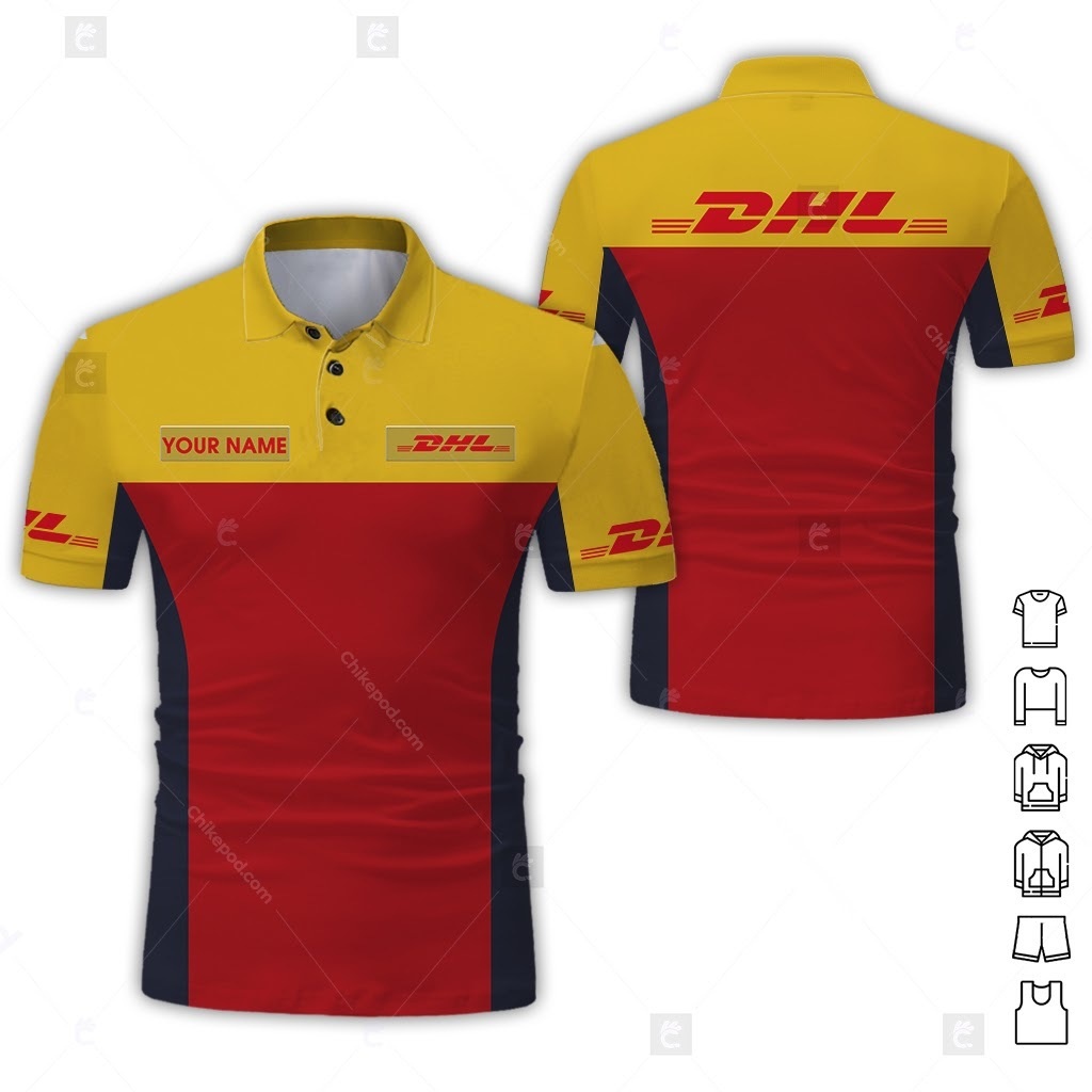 เสื้อโปโล-พิมพ์ลาย-dhl-3-มิติ-cm-502-3-มิติ-สําหรับผู้ชาย