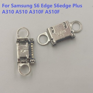 พอร์ตชาร์จ USB สําหรับ Samsung Galaxy S6 Edge S6edge Plus A310 A510 A310F A510F G9280 G9250 G925 S6 G920 G9208 1-5 ชิ้น