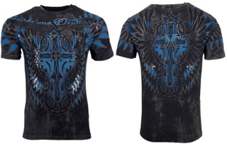 เสื้อยืด พิมพ์ลาย Xtreme Couture By Affliction ULTIMATE GLORY Biker MMA สําหรับผู้ชาย