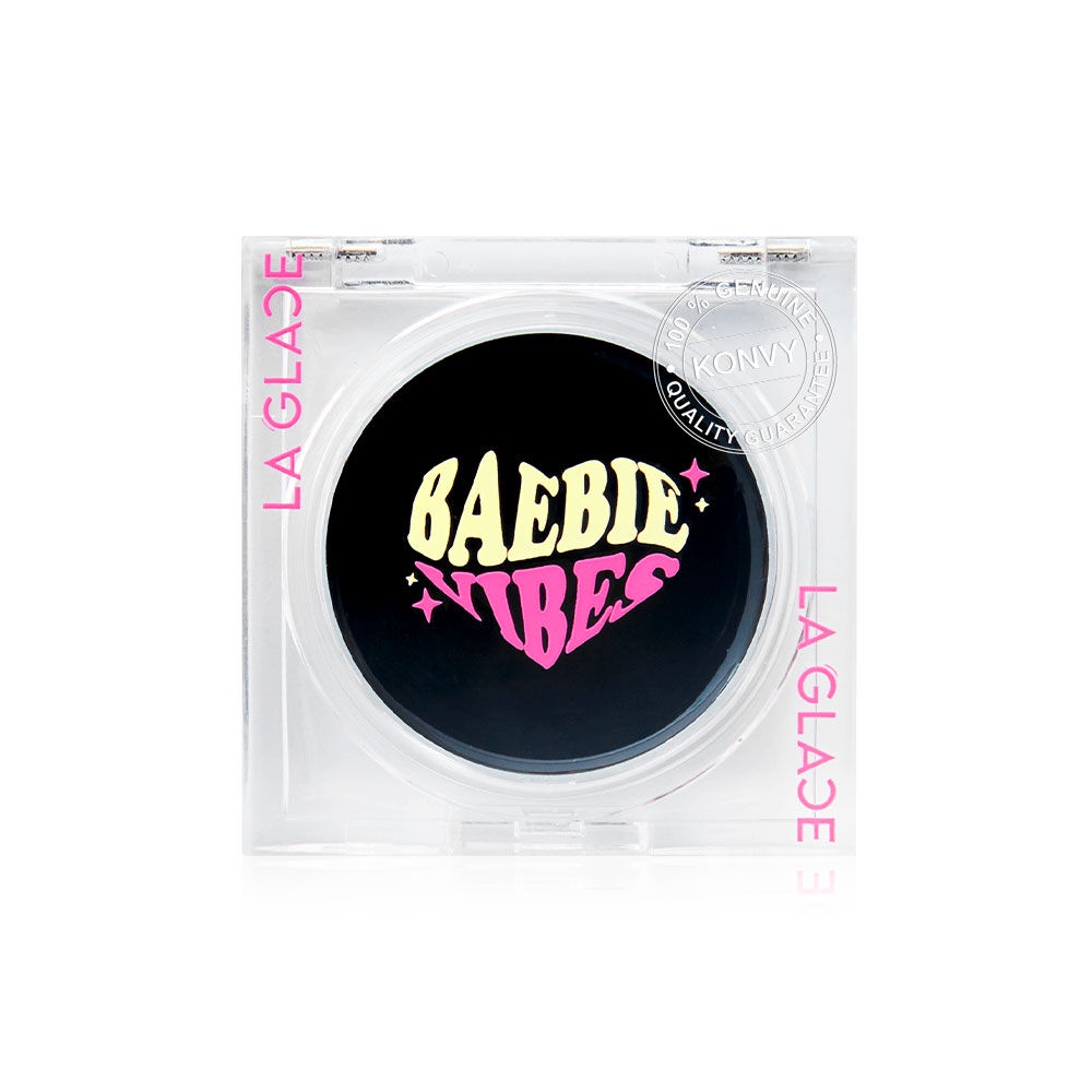 ภาพประกอบของ LA GLACE Black Magic Lip & Cheek PH Blush Your Shade 3.5g + Tiny Puff Random 1pcs.