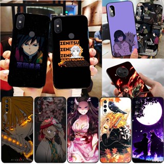 เคสโทรศัพท์ซิลิโคน TPU แบบนิ่ม ลาย FM91 อนิเมะ Demon Slayer สําหรับ Xiaomi Poco M6 Pro Redmi 12 5G Note 12T Pro 12R