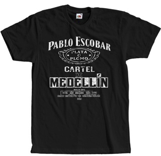 เสื้อยืดแขนสั้น พิมพ์ลาย Pablo Escobar Cartel de Medellin fans สําหรับผู้ชาย