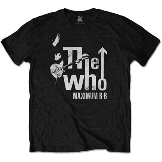 เสื้อยืด พิมพ์ลาย The Who Maximum R&amp;B Pete Townshend Rock สําหรับผู้ชาย และผู้หญิง