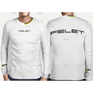 ✨✨เสื้อยืดแขนยาว ลายกองเรือแบดมินตัน Felet Fleet Jersey ZJY236