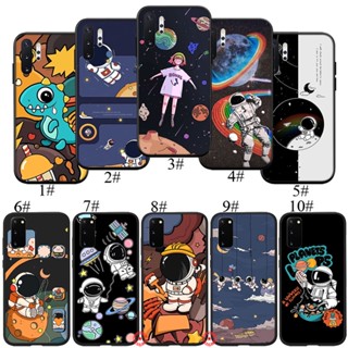 เคสซิลิโคนนิ่ม ลายนักบินอวกาศ ดวงจันทร์ BO54 สําหรับ Samsung A03 Core A13 164 มม. 166 มม.