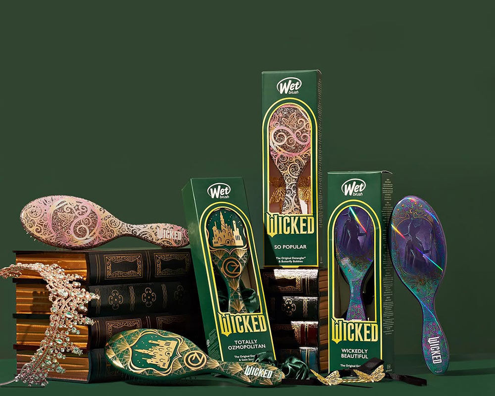 Wet Brush Original Wicked Kit เว็ทบรัช หวีแปรงขนาดมาตรฐาน รุ่น Wicked ...