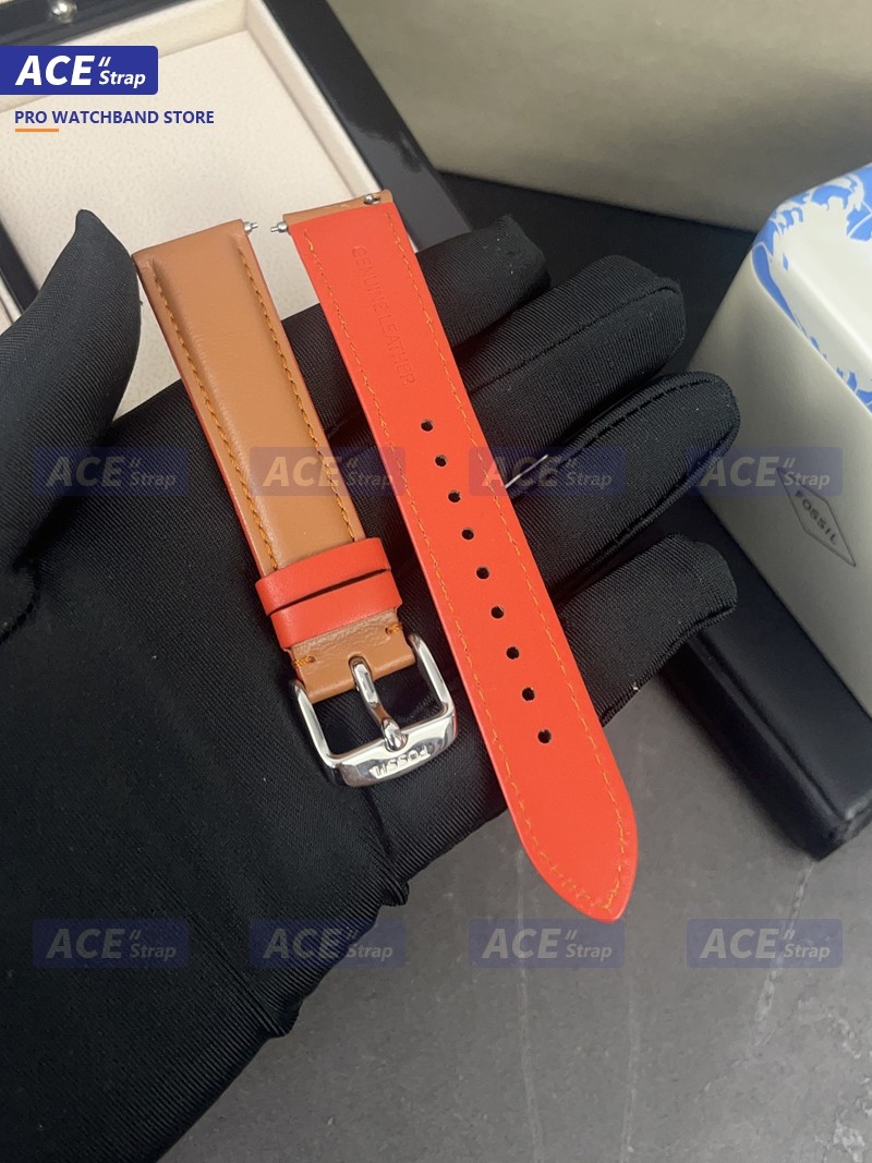 เหมาะสำหรับนาฬิกาผู้หญิง FOSSIL สายหนัง 18mm เข้าชุด ME3086 ME3089 ...