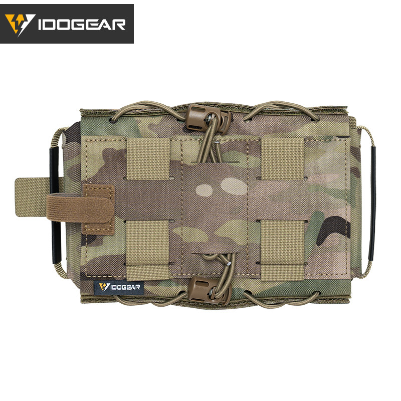 IDOGEAR ยุทธวิธีกระเป๋าทางการแพทย์ MOLLE Hook & Loop ขนาดใหญ่ 35132 ...
