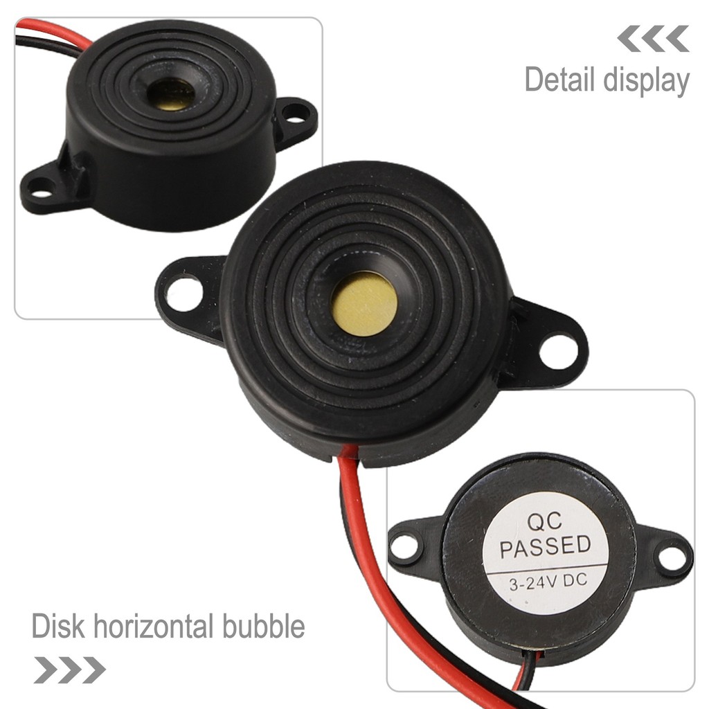 Jual Continuous Alarm DC 3-24V Active Piezo Buzzer SFM 27 Speaker 5v 9v 12v I.312918351