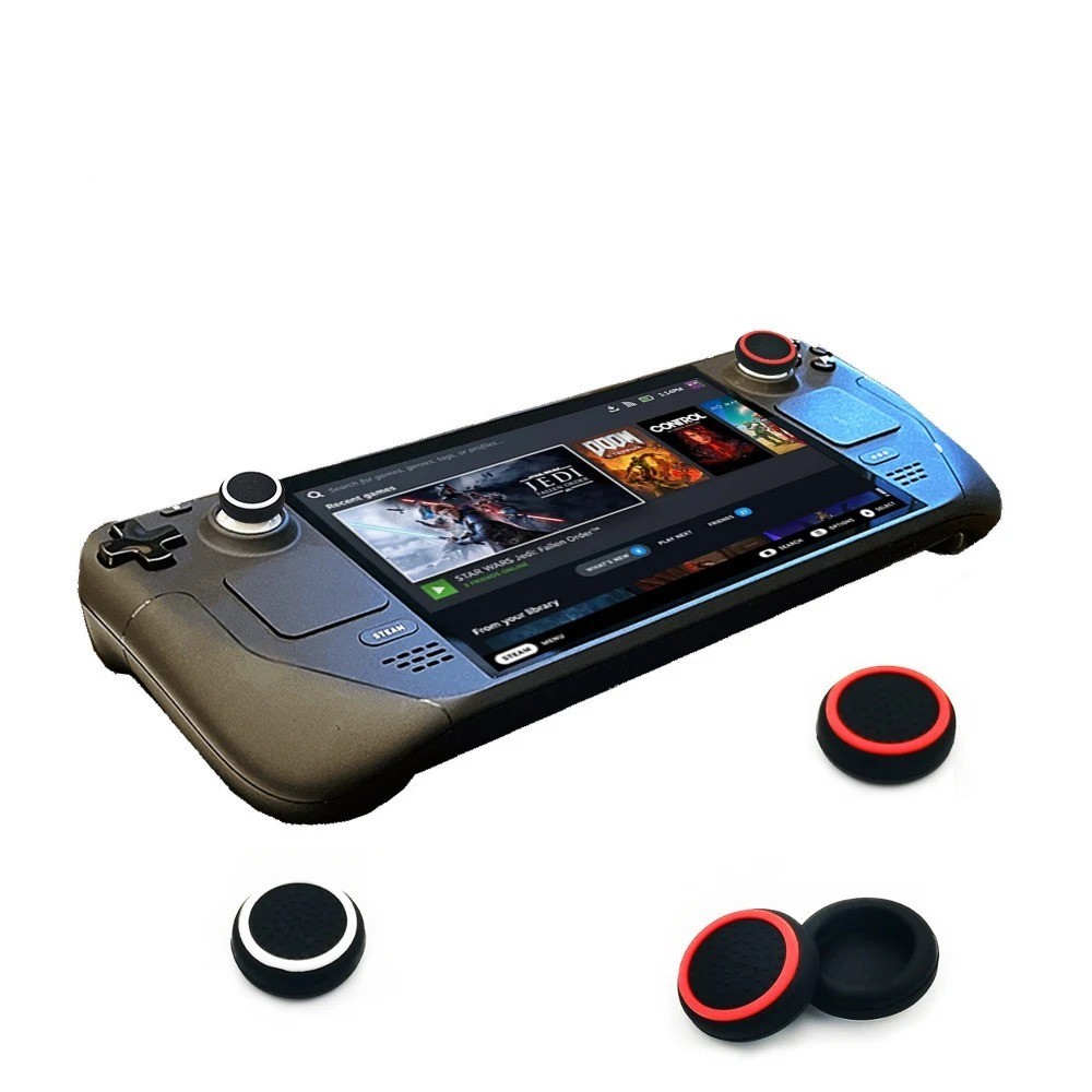 สําหรับ ASUS ROG Ally Thumb Grip Caps, ฝาครอบจอยสติ๊กซิลิโคนอ่อนนุ่ม ...