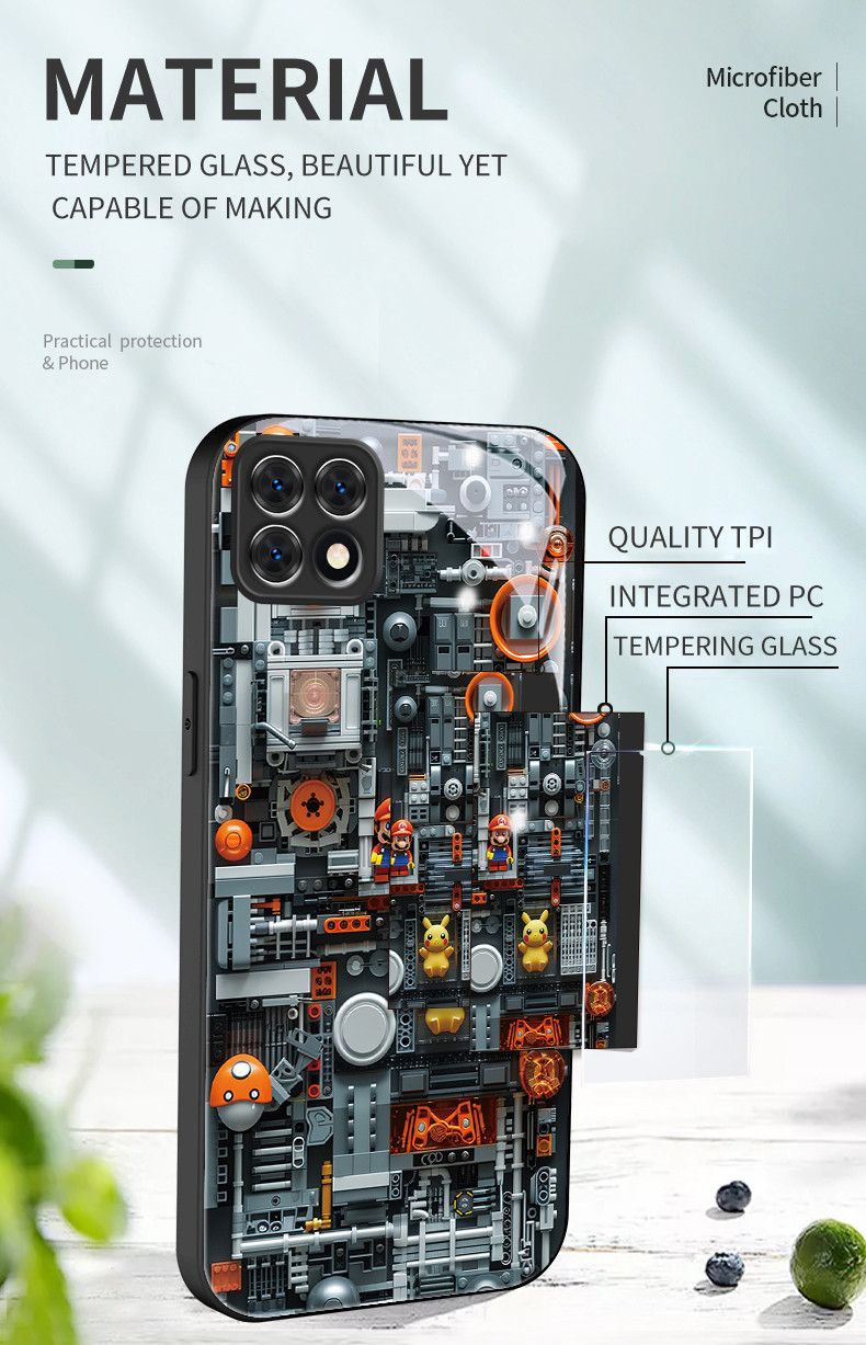 สําหรับ Samsung Galaxy A22 5GNot fit 4G , Building blocks, บุคลิกภาพอิน ...
