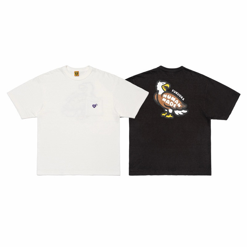 ♞แท้ 100% HUMAN MADE POCKET T-SHIRT FUKUOKA พร้อมจัดส่ง RDH