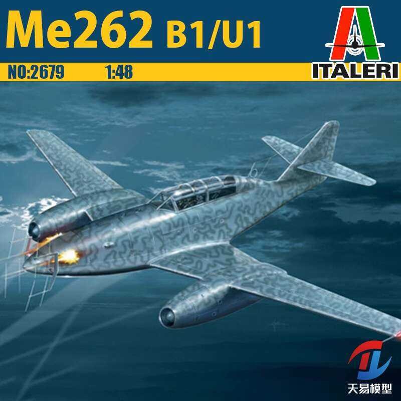 ITALERI 1/48 2679 เครื่องบินรบ ME-262U1 | Shopee Thailand