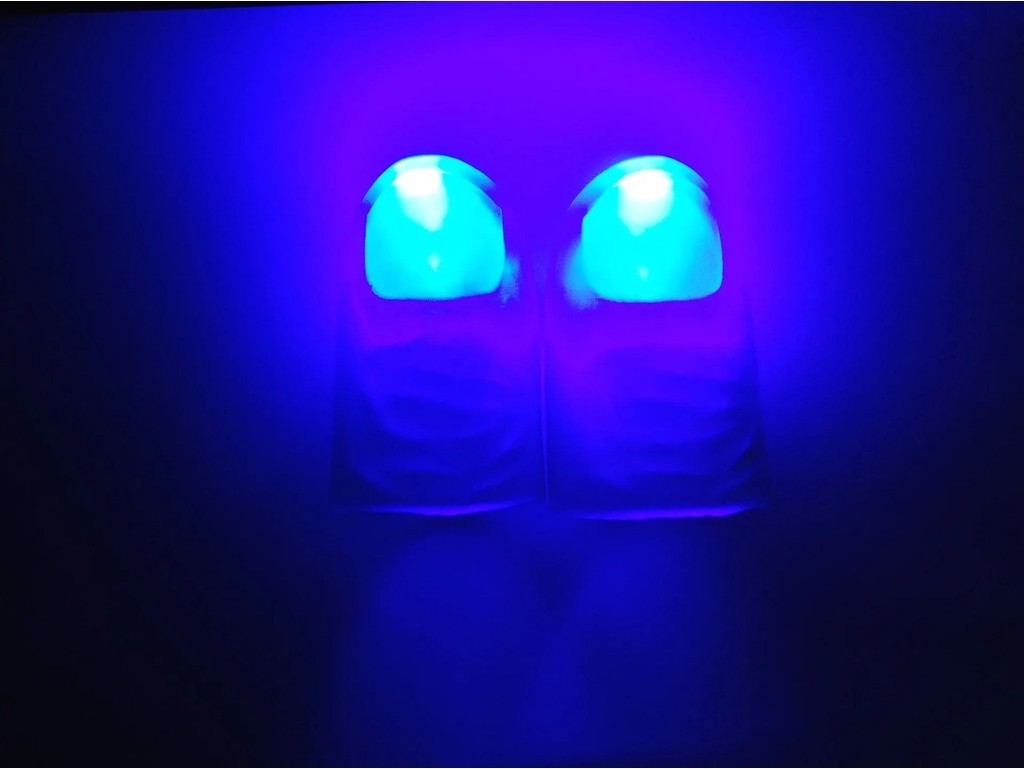Magic Thumbs Light ของเล่นสําหรับผู้ใหญ่ Magic Trick Props แสงสีฟ้า Led ...