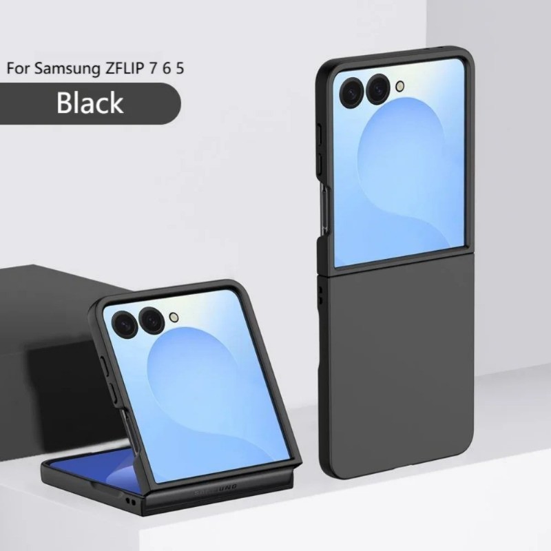 HOCE เคสแข็งบางเฉียบสําหรับ Samsung Galaxy Z Flip 7 6 5 Matte พับฝาครอบ ...