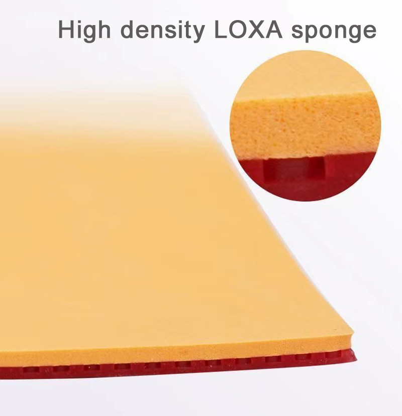 Original LOKI RXTON1 TRAIN ยางปิงปอง ITTF ได้รับการอนุมัติพร้อมฟองน้ำสี ...