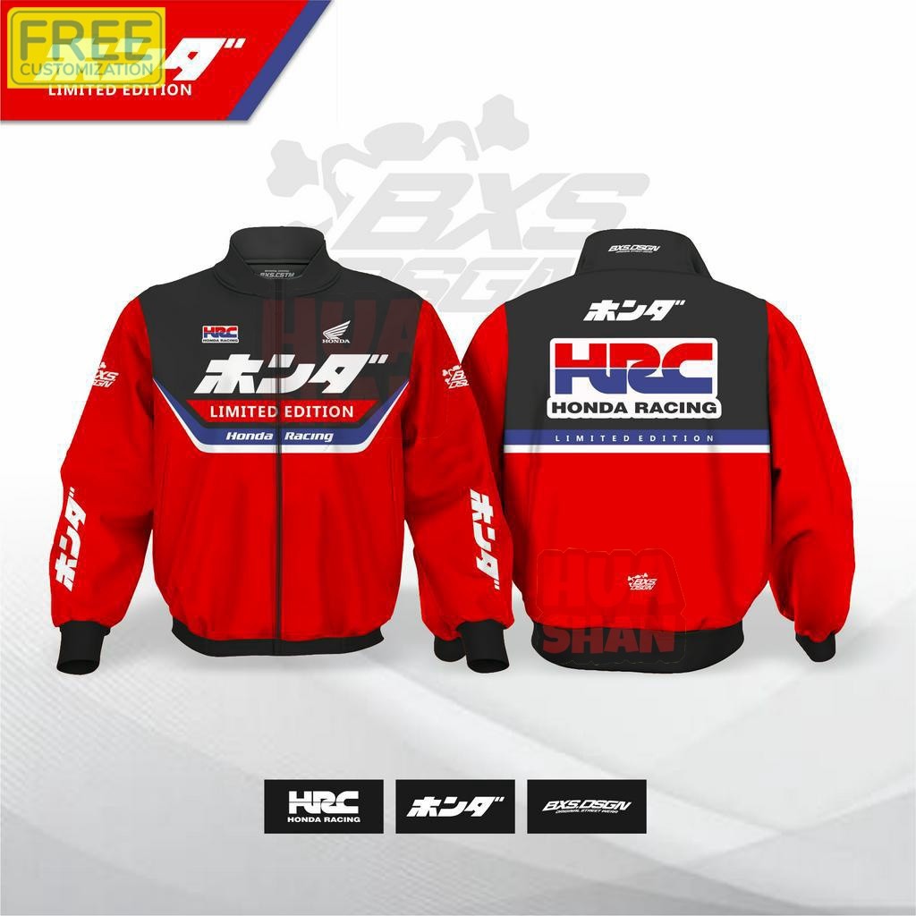 Hrc JACKET MOTORCYCLE HONDA HRC JACKET TOURING HOODIE SUNMORI PREMIUM ...