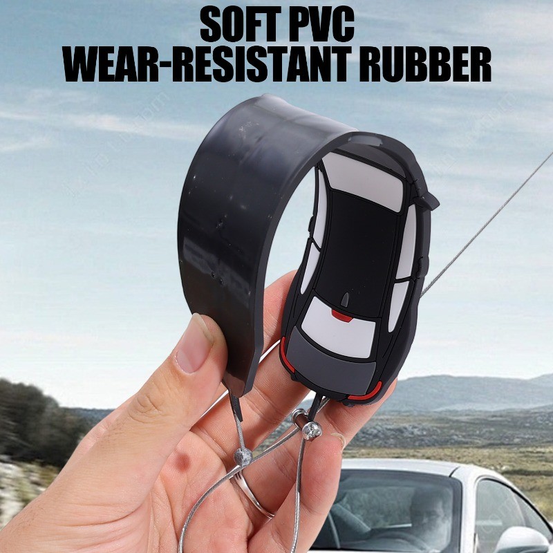[3-5 วันมาถึง]1-4Pack Anti-Static Car Drag Chain Metal & PVC Conductor ...