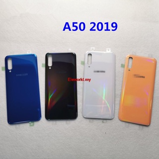 Elmy- เคสแบตเตอรี่ ด้านหลัง แบบพลาสติก สําหรับ Samsung Galaxy A50 2019 A505 A505F A505FN/DS