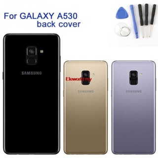 Elmy- แบตเตอรี่โทรศัพท์ กระจก สําหรับ Samsung GALAXY A8 2018 Edition A530N SM-A530N