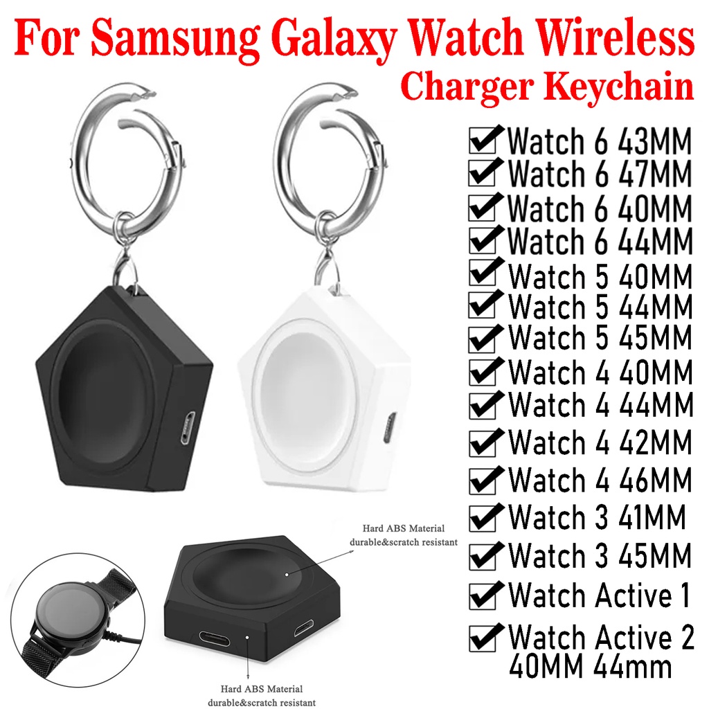 พวงกุญแจชาร์จไร้สาย-usb-type-c-สําหรับ-samsung-galaxy-watch-6-classic-47-43-มม-watch-6-5-4-galaxy-watch-5-pro-watch-3-active-2-1