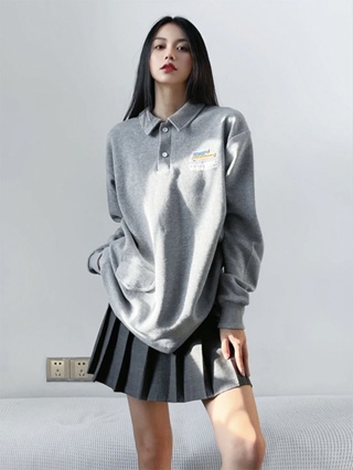 Moon  เสื้อผ้าผู้ญิง แขนยาว เสื้อฮู้ด คลุมหญิง สไตล์เกาหลี แฟชั่น  Beautiful ins ทันสมัย Korean Style A28J19K 36Z230909