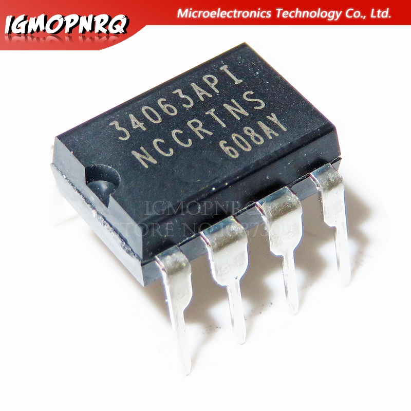 ชิปวงจรรวมควบคุมพลังงาน MC33063API MC34063API MC34119P MC33063 MC34063 ...