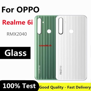 Cath-6.5&amp;quot; เคสแบตเตอรี่ด้านหลัง แบบกระจก สําหรับ Oppo Realme 6i Realme 6i