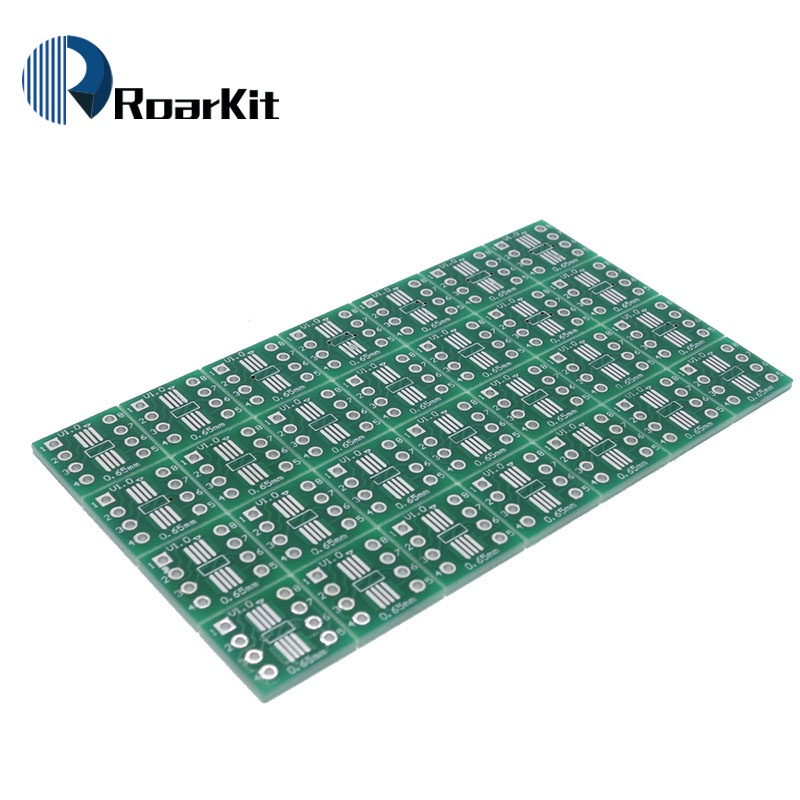 50pcs SOP8 SSOP8 SOIC8 TSSOP8 ถึง DIP8 Interposer โมดูล PCB บอร์ด IC อะ ...