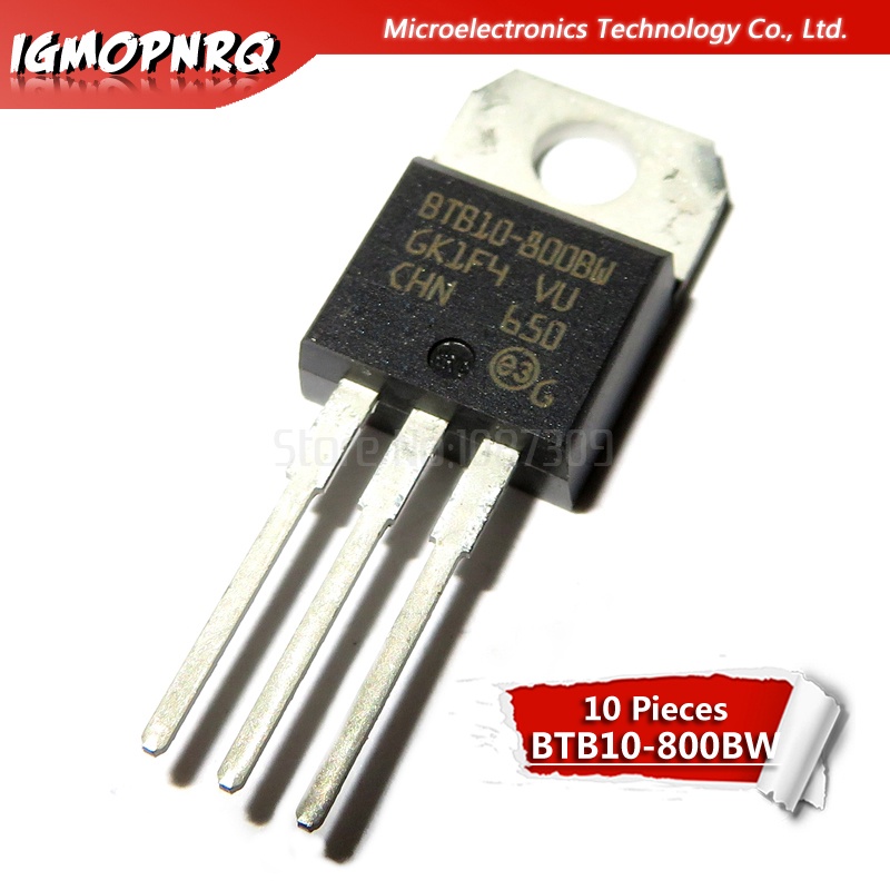 ไทริสเตอร์ BTB16-600BW TO220 BTB16-600 TO-220 BTB04-600SL BTB04-600 ...