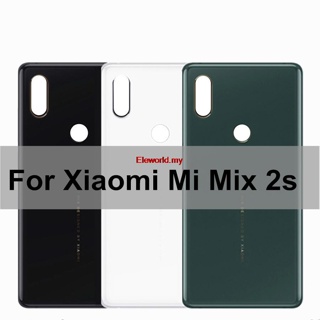 Elemy- ฝาครอบแบตเตอรี่ เซรามิก หรือแก้ว สําหรับ Xiaomi Mi MIX 2S Mix2s Xaomi Mi MIX 2 S