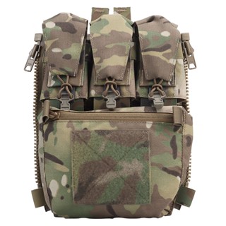 Wosport Tactical FERRO STYLE แผงด้านหลัง สําหรับ FCPC V5 Tactical Vest Military V5 PC Back Panel VE-75-ACC-07