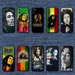 เคสโทรศัพท์มือถือนิ่ม แบบป้องกัน ลาย reggae bob marley สําหรับ Realme 9i 4G MT25