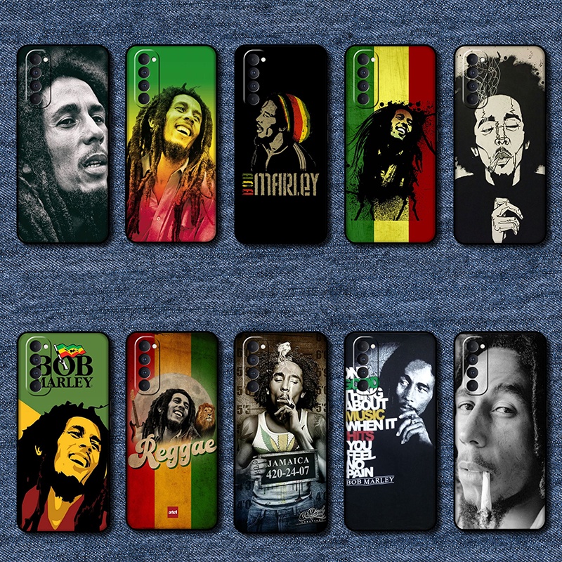 เคสโทรศัพท์มือถือแบบนิ่ม-ลาย-reggae-bob-marley-สําหรับ-oppo-reno-4-pro-4g-mt25