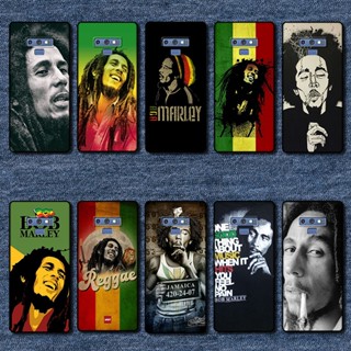 เคสโทรศัพท์มือถือนิ่ม แบบป้องกัน ลาย reggae bob marley สําหรับ Samsung galaxy Note 9 MT25