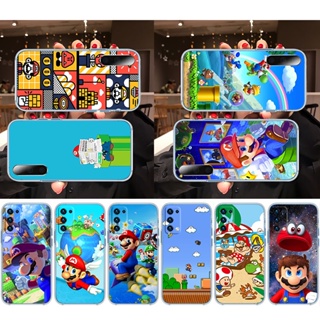 เคสโทรศัพท์มือถือ แบบใส ลาย Super Mario สําหรับ Samsung S20 S21 S30 Fe Lite Plus Ultra MJ44