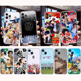 เคสใส ลายวง NCT MJ36 สําหรับ iPhone XR 5 5s SE 6 6s Plus
