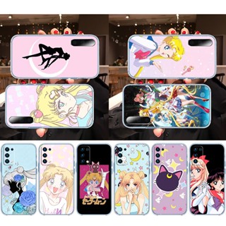 เคสโทรศัพท์มือถือ แบบใส ลายการ์ตูนเซเลอร์มูน สําหรับ Vivo Y35 Y22s Y16 Y02S Y02 MJ41