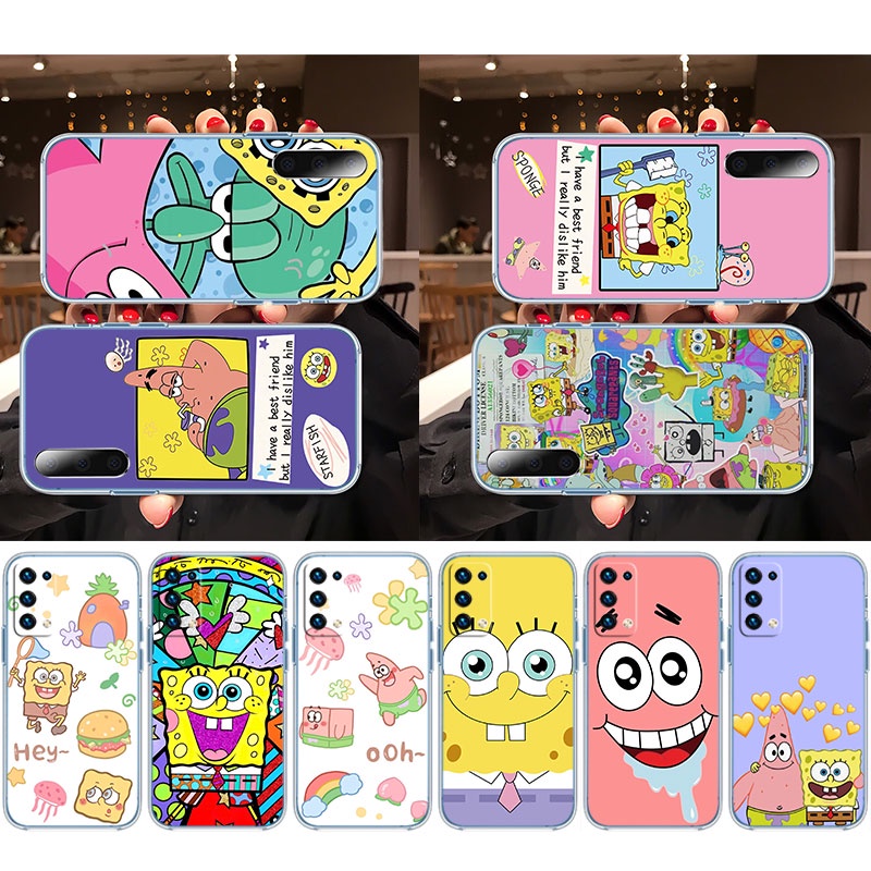 เคสใส-ลาย-spongebob-patrick-star-สําหรับ-realme-c35-c55-c30s-realme9-realme10-mj43