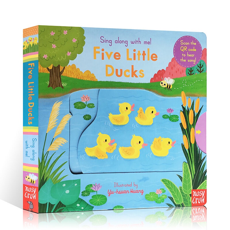 milu Sing Along with Me Five Little Ducks หนังสือต้นฉบับภาษาอังกฤษ Sing ...