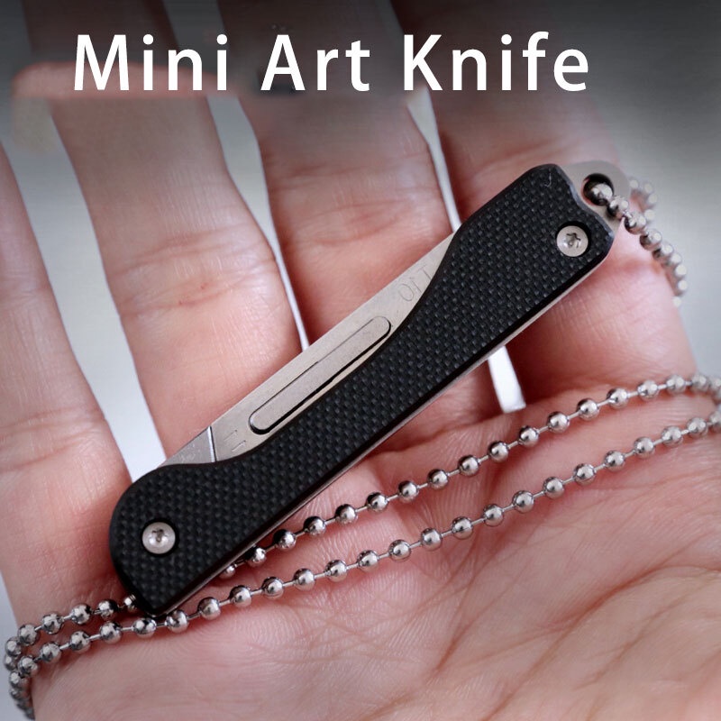Mini Art Knife EDC Portable Key Knife Outdoor Box Opening and Paper ...