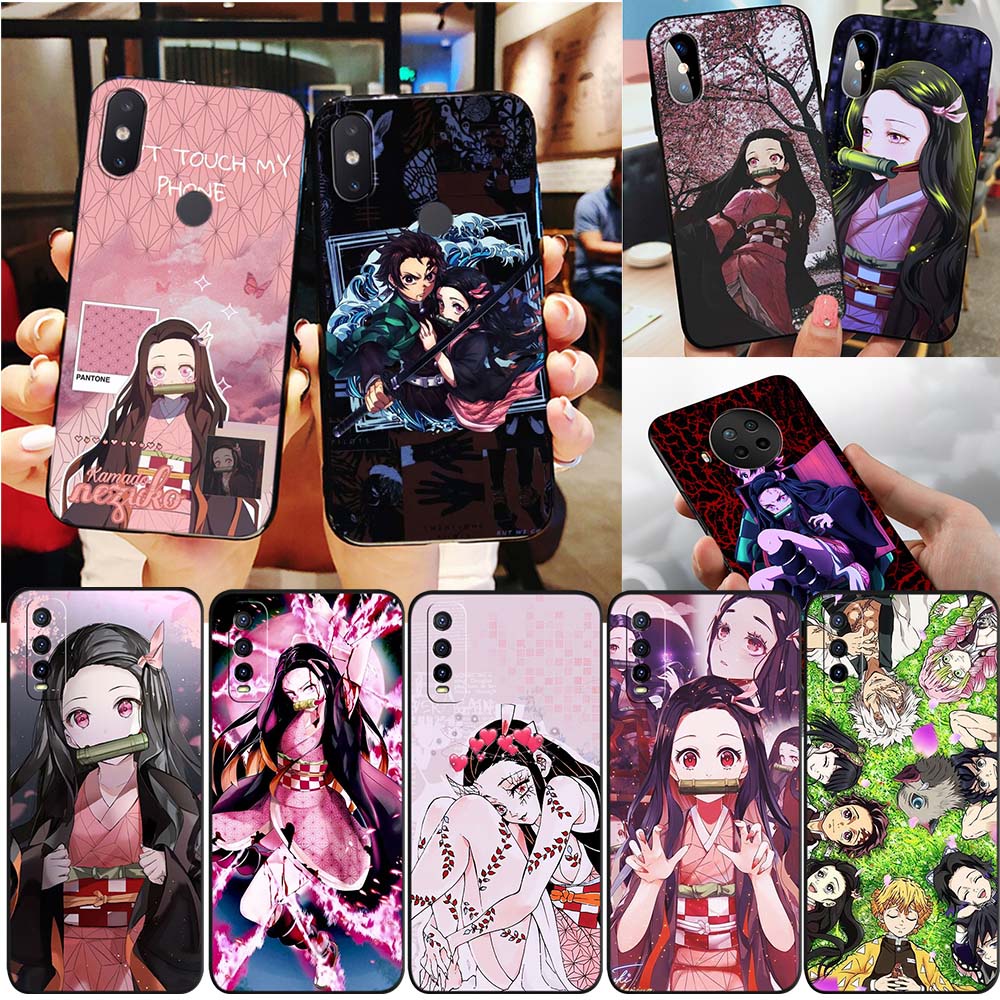 เคสโทรศัพท์ซิลิโคน-tpu-แบบนิ่ม-ลาย-fm96-demon-slayer-kamado-nezuko-สําหรับ-xiaomi-poco-m6-pro-redmi-12-5g-note-12t-pro-12r