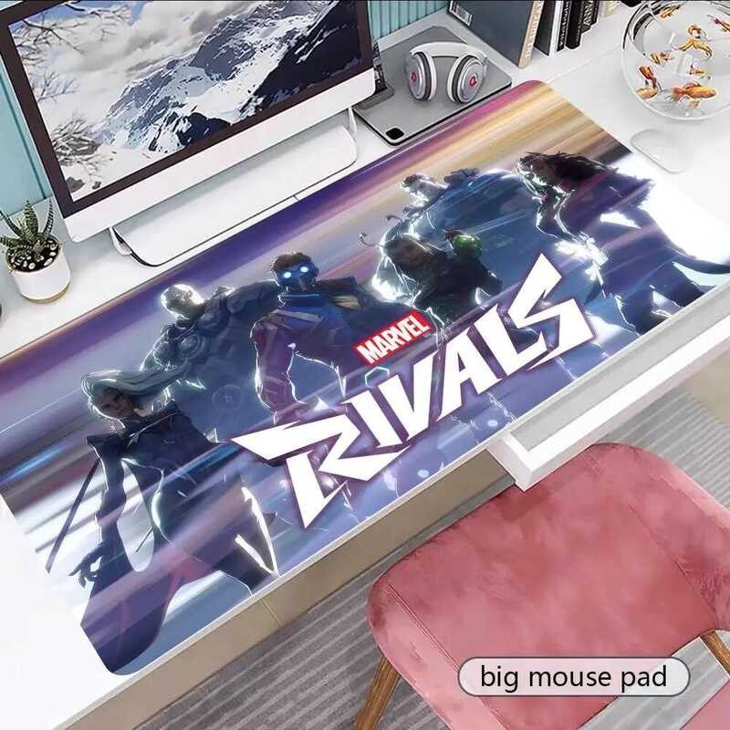 Marvel Rivals เกม HD แผ่นรองเมาส์ Gamers อะนิเมะเกม XXL Home HD โต๊ะ ...